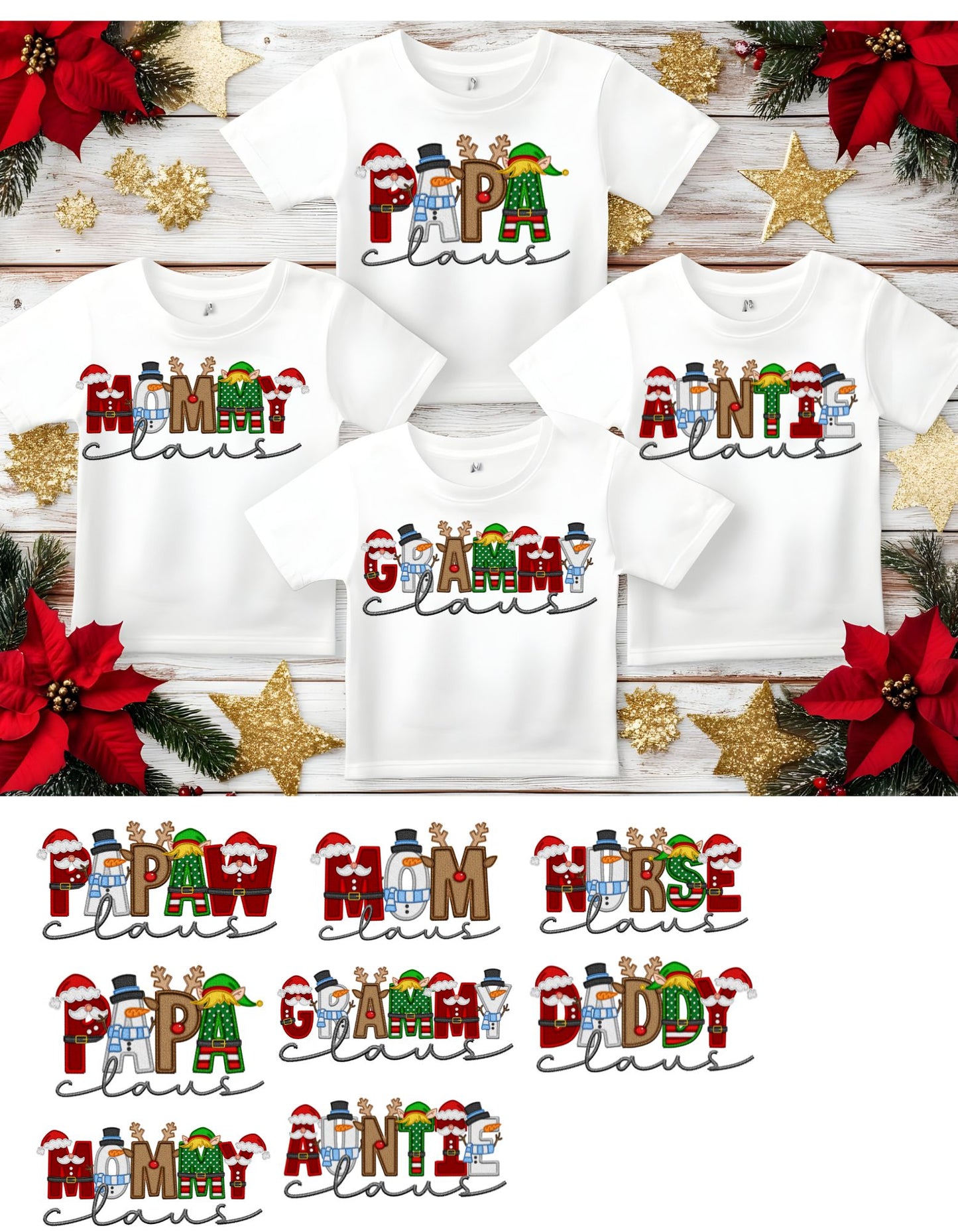 Christmas Family Clause Shirts